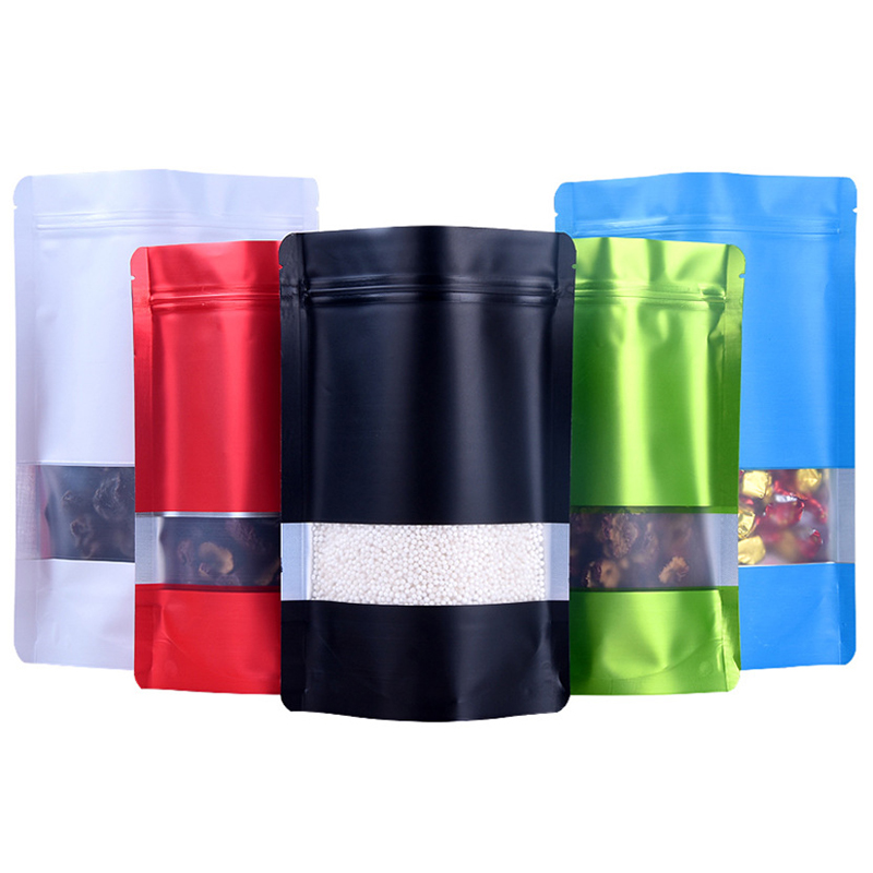 Custom Printed Stand Up Pouches Low Minimum at Hibags