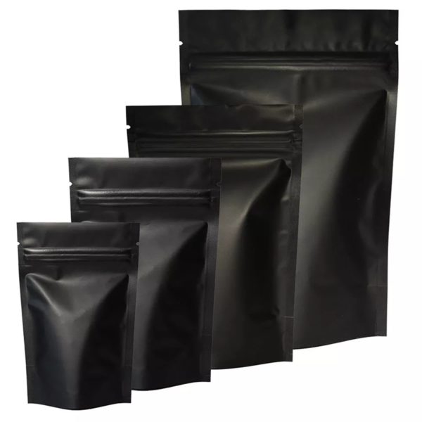 Black-stand-up-pouch
