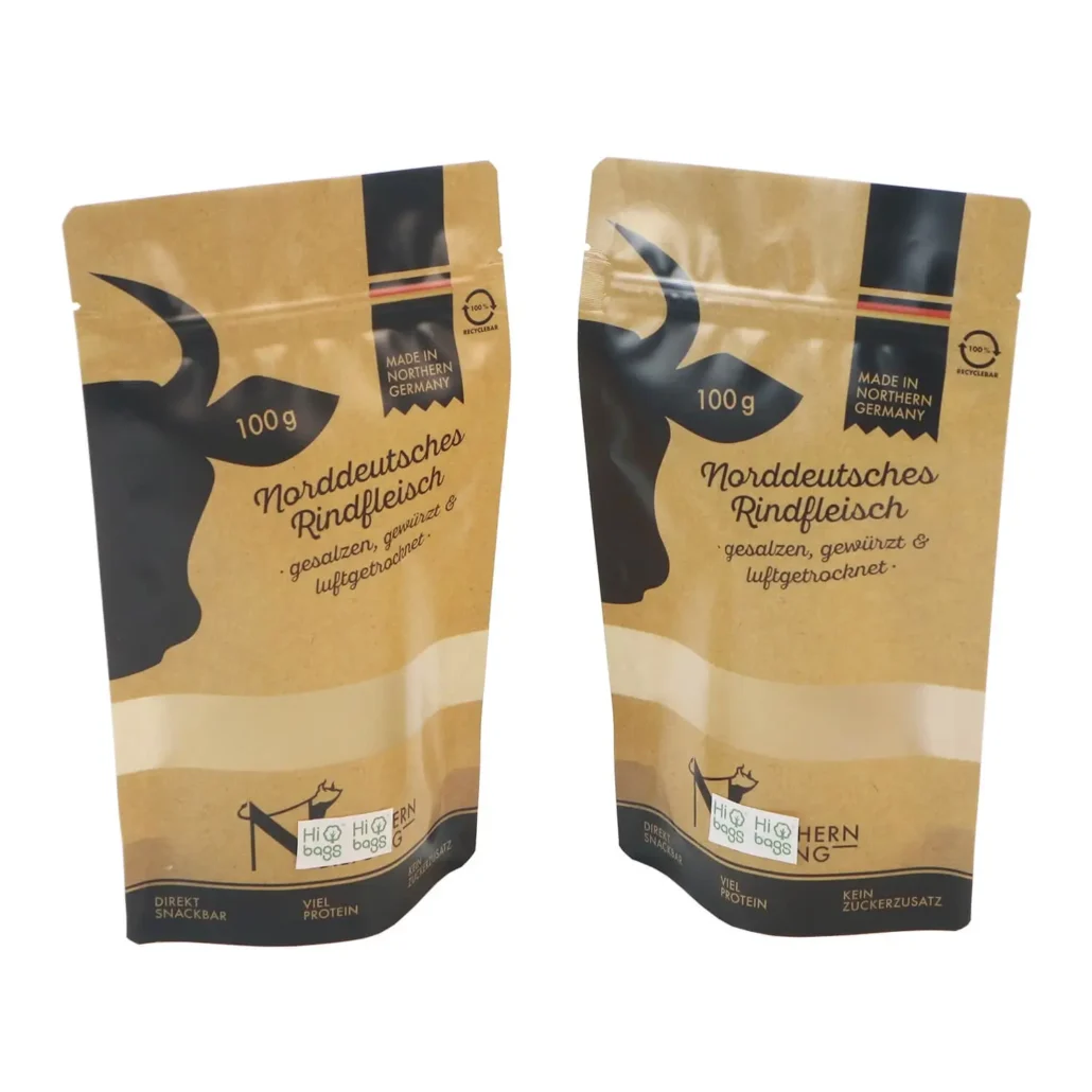 kraft paper packaging coffee bags